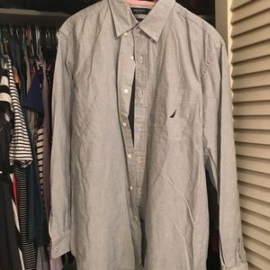 Nautica men’s button down shirt